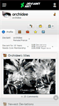 Mobile Screenshot of orchidee.deviantart.com