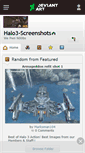 Mobile Screenshot of halo3-screenshots.deviantart.com