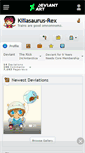 Mobile Screenshot of killasaurus-rex.deviantart.com