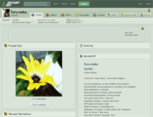 Tablet Screenshot of furu-neko.deviantart.com