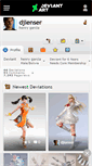 Mobile Screenshot of djlenser.deviantart.com