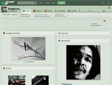 Tablet Screenshot of felagonna.deviantart.com