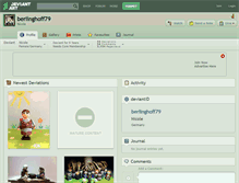 Tablet Screenshot of berlinghoff79.deviantart.com