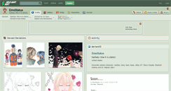 Desktop Screenshot of emostatus.deviantart.com