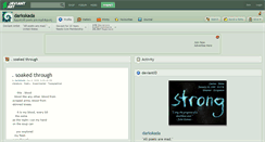 Desktop Screenshot of darkskada.deviantart.com
