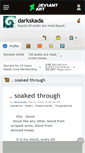 Mobile Screenshot of darkskada.deviantart.com