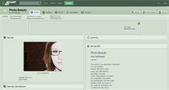 Desktop Screenshot of photo-beauty.deviantart.com