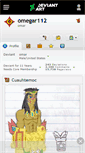 Mobile Screenshot of omegar112.deviantart.com