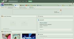 Desktop Screenshot of dharma-dakini.deviantart.com