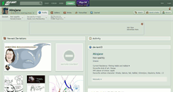 Desktop Screenshot of mirajane.deviantart.com