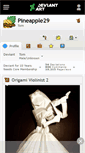 Mobile Screenshot of pineapple29.deviantart.com