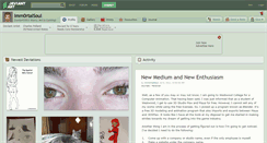 Desktop Screenshot of imm0rtalsoul.deviantart.com