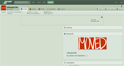 Desktop Screenshot of mitsuke246.deviantart.com