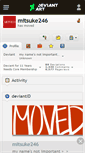 Mobile Screenshot of mitsuke246.deviantart.com