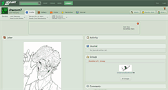 Desktop Screenshot of chaosxm7.deviantart.com
