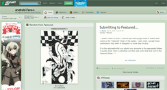 Desktop Screenshot of android-fans.deviantart.com