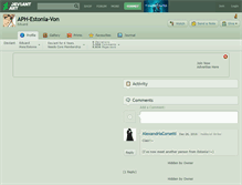 Tablet Screenshot of aph-estonia-von.deviantart.com