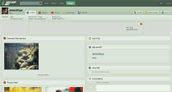 Desktop Screenshot of amenthya.deviantart.com