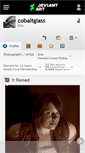 Mobile Screenshot of cobaltglass.deviantart.com