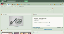 Desktop Screenshot of binne.deviantart.com