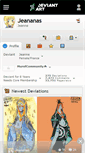 Mobile Screenshot of jeananas.deviantart.com