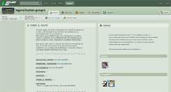 Desktop Screenshot of legend-human-group.deviantart.com