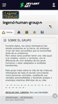 Mobile Screenshot of legend-human-group.deviantart.com