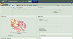 Desktop Screenshot of milleto.deviantart.com