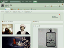 Tablet Screenshot of hassan-des.deviantart.com