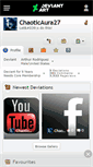 Mobile Screenshot of chaoticaura27.deviantart.com
