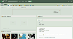 Desktop Screenshot of lisuh.deviantart.com