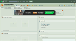Desktop Screenshot of floatingorangeplz.deviantart.com