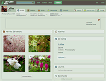 Tablet Screenshot of lallaa.deviantart.com