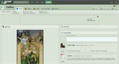 Desktop Screenshot of cielface.deviantart.com
