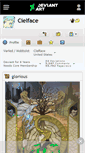 Mobile Screenshot of cielface.deviantart.com