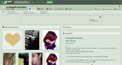 Desktop Screenshot of evilangelproductshiz.deviantart.com