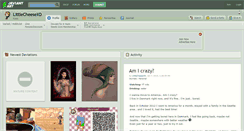Desktop Screenshot of littlecheesexd.deviantart.com