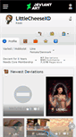 Mobile Screenshot of littlecheesexd.deviantart.com
