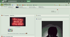 Desktop Screenshot of noskill1343.deviantart.com