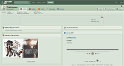 Desktop Screenshot of drwhooves.deviantart.com