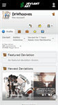 Mobile Screenshot of drwhooves.deviantart.com