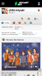 Mobile Screenshot of chibi-miyuki.deviantart.com