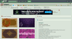 Desktop Screenshot of kabegami.deviantart.com