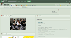 Desktop Screenshot of neofreko.deviantart.com