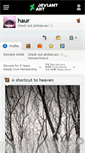 Mobile Screenshot of haur.deviantart.com