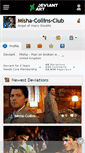 Mobile Screenshot of misha-collins-club.deviantart.com