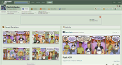 Desktop Screenshot of electricgecko.deviantart.com