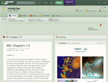 Tablet Screenshot of mindychan.deviantart.com