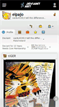Mobile Screenshot of elpajo.deviantart.com