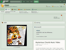 Tablet Screenshot of elpajo.deviantart.com